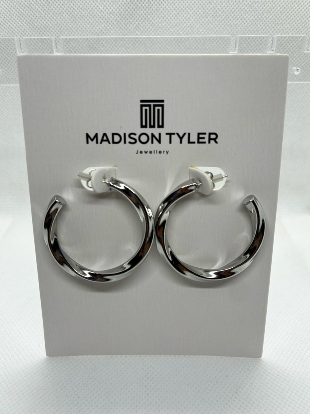 3For$20 Madison Tyler Silver Hoop Earrings